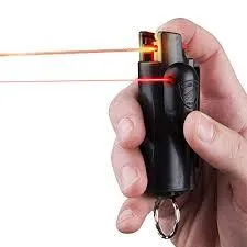 12 Units Accufire Laser Sight Hard Case Key-Chain Pepper Spray