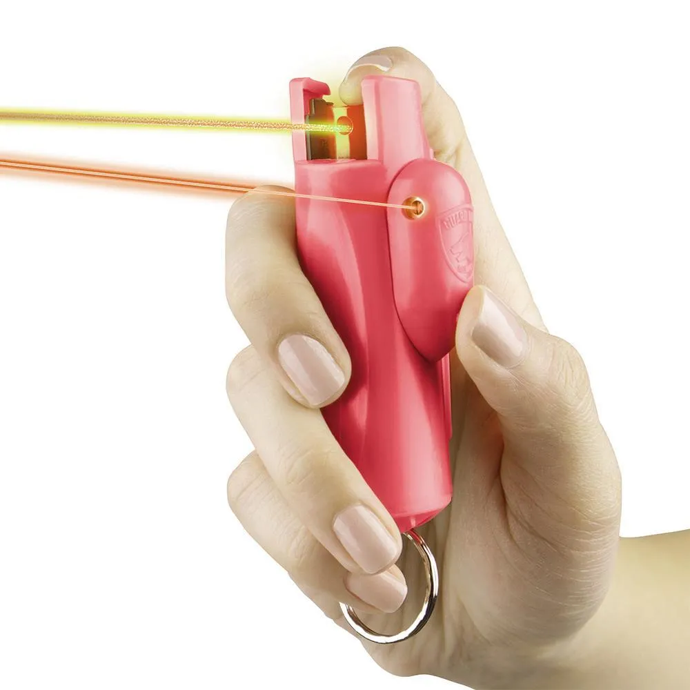 12 Units Accufire Laser Sight Hard Case Key-Chain Pepper Spray