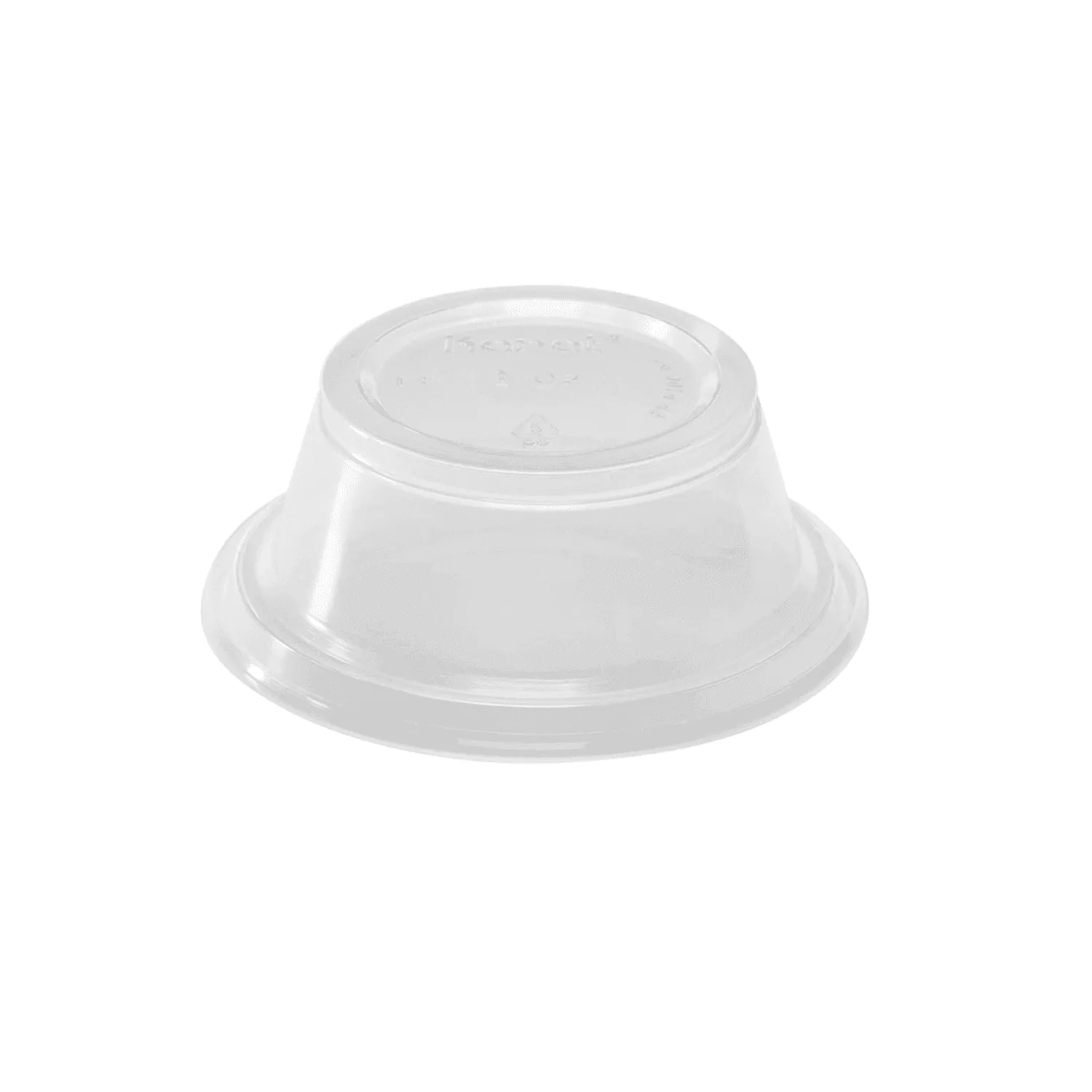 [2,500 ct] 1 oz Squat PP Plastic Portion Cups, Clear