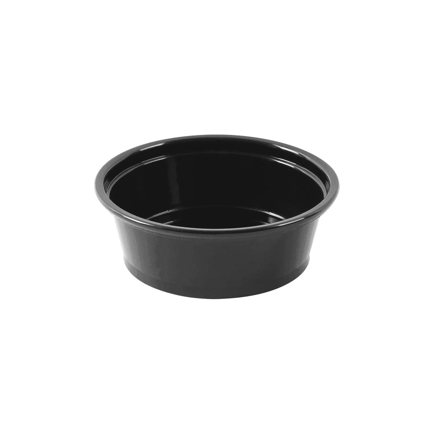 [2,500 ct] 1.5 oz PP Plastic Portion Cups, Black