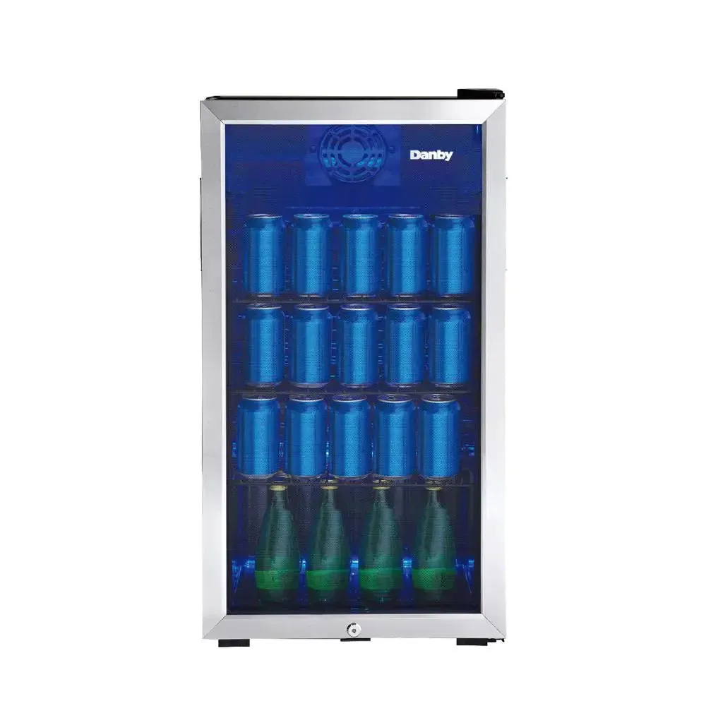 3.1 Cu. Ft. 17.5 In. 117-Can Free-Standing Beverage Cooler
