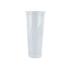 600ml Plastic Frosted Cup Translucent 25pack