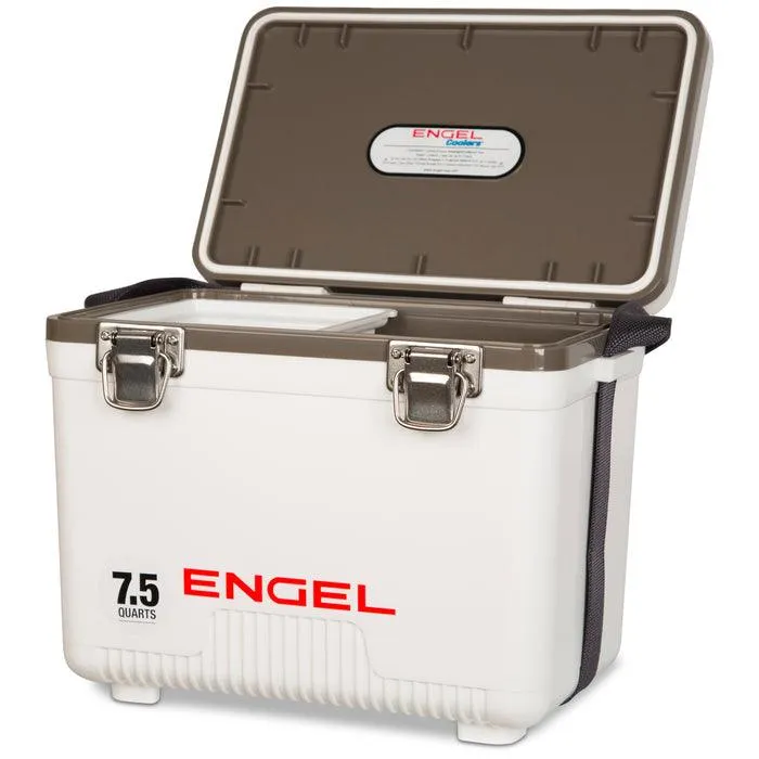7.5 Quart Drybox / Cooler: Blue