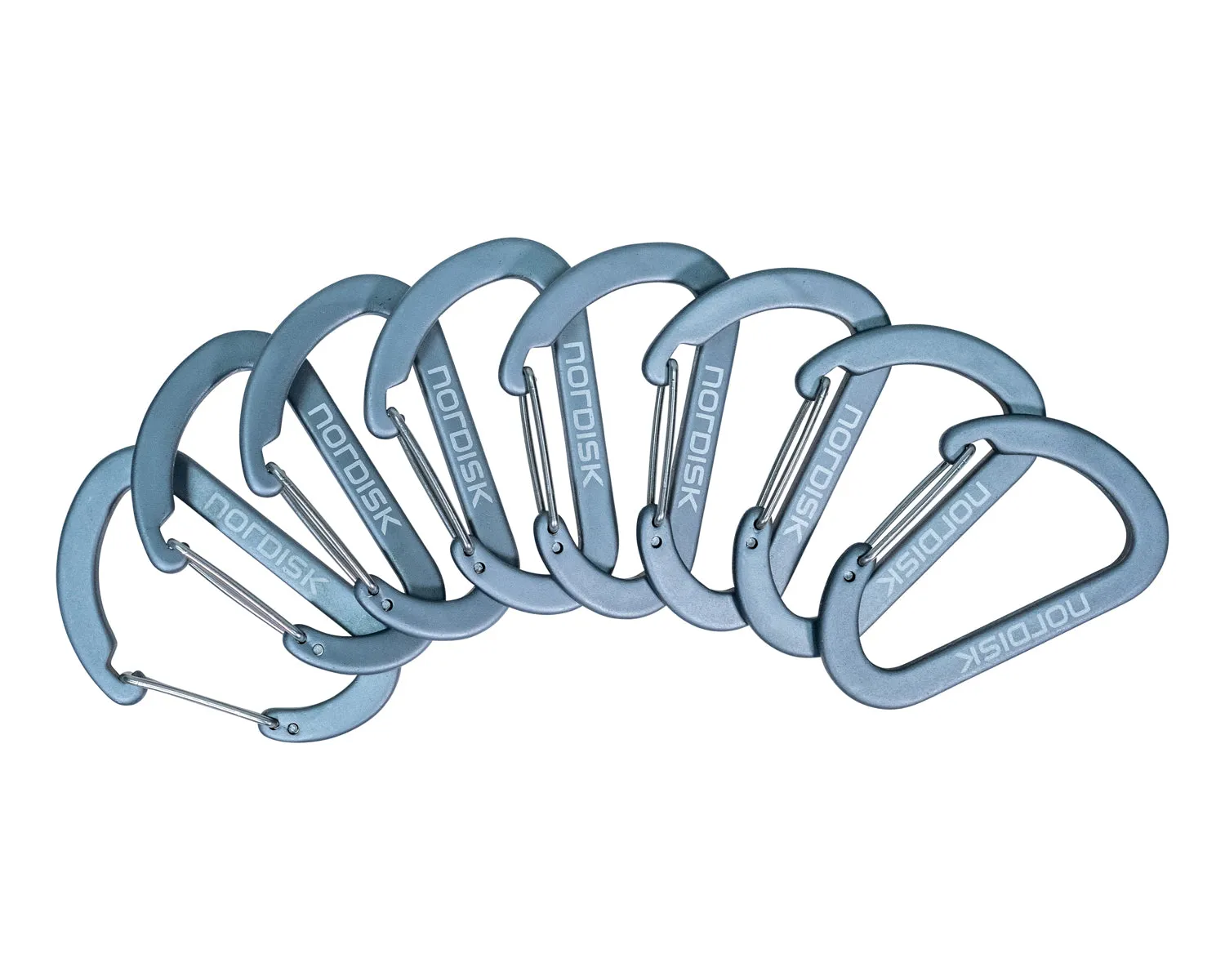 Alu Hook Large - Matt Silver