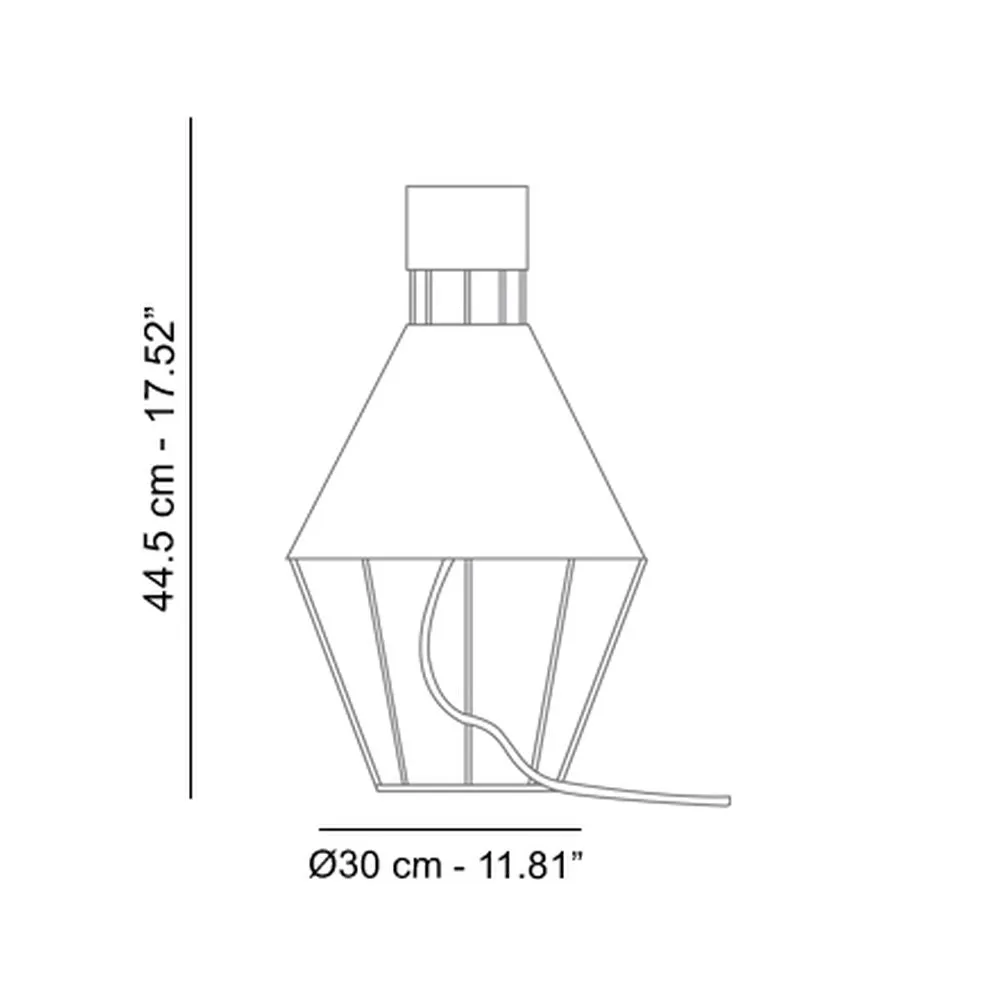 Atipico Balloon H.45 cm Table Lamp
