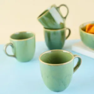 Baina Ceramic Cup (100 ML) - Green