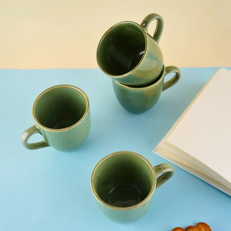 Baina Ceramic Cup (100 ML) - Green