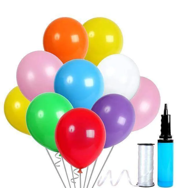 Balloon Hand Pump - Assorted Colors