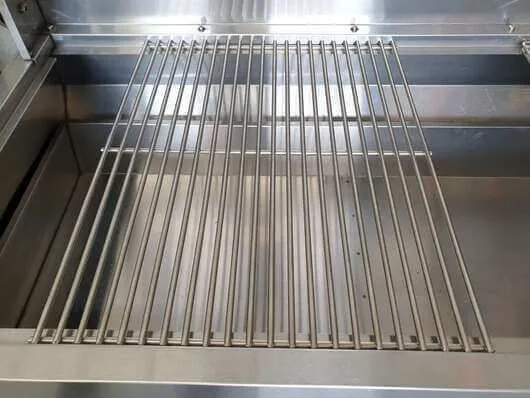 BBQ Grill - Heavy Duty Stainless Steel 400 x 480 - Flaming Coals