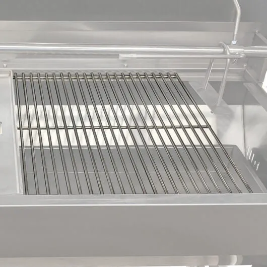 BBQ Grill - Heavy Duty Stainless Steel 400 x 480 - Flaming Coals