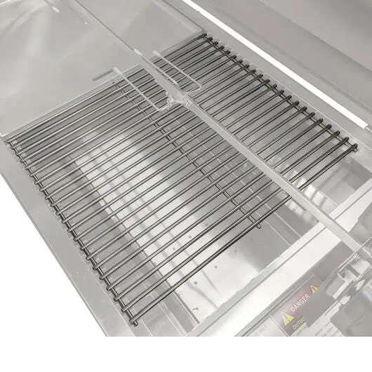 BBQ Grill - Heavy Duty Stainless Steel 400 x 480 - Flaming Coals
