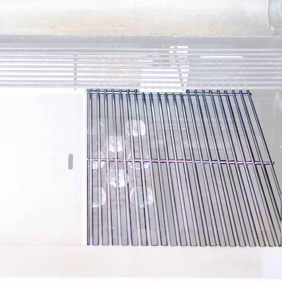 BBQ Grill - Heavy Duty Stainless Steel 400 x 480 - Flaming Coals