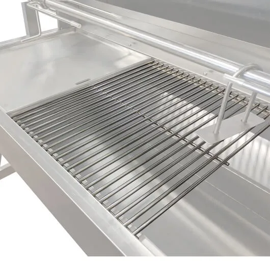 BBQ Grill - Heavy Duty Stainless Steel 400 x 480 - Flaming Coals