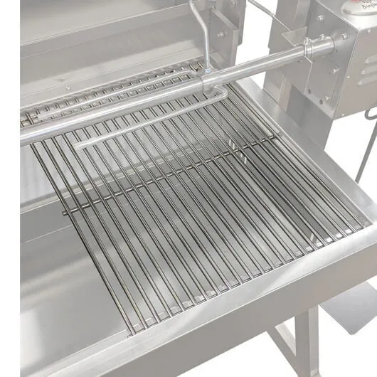 BBQ Grill - Heavy Duty Stainless Steel 400 x 480 - Flaming Coals