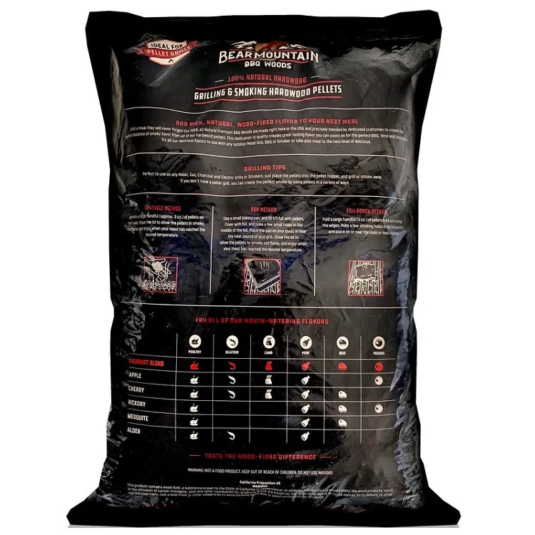 Bear Mountain Gourmet Blend BBQ Wood Pellets, 20-lbs
