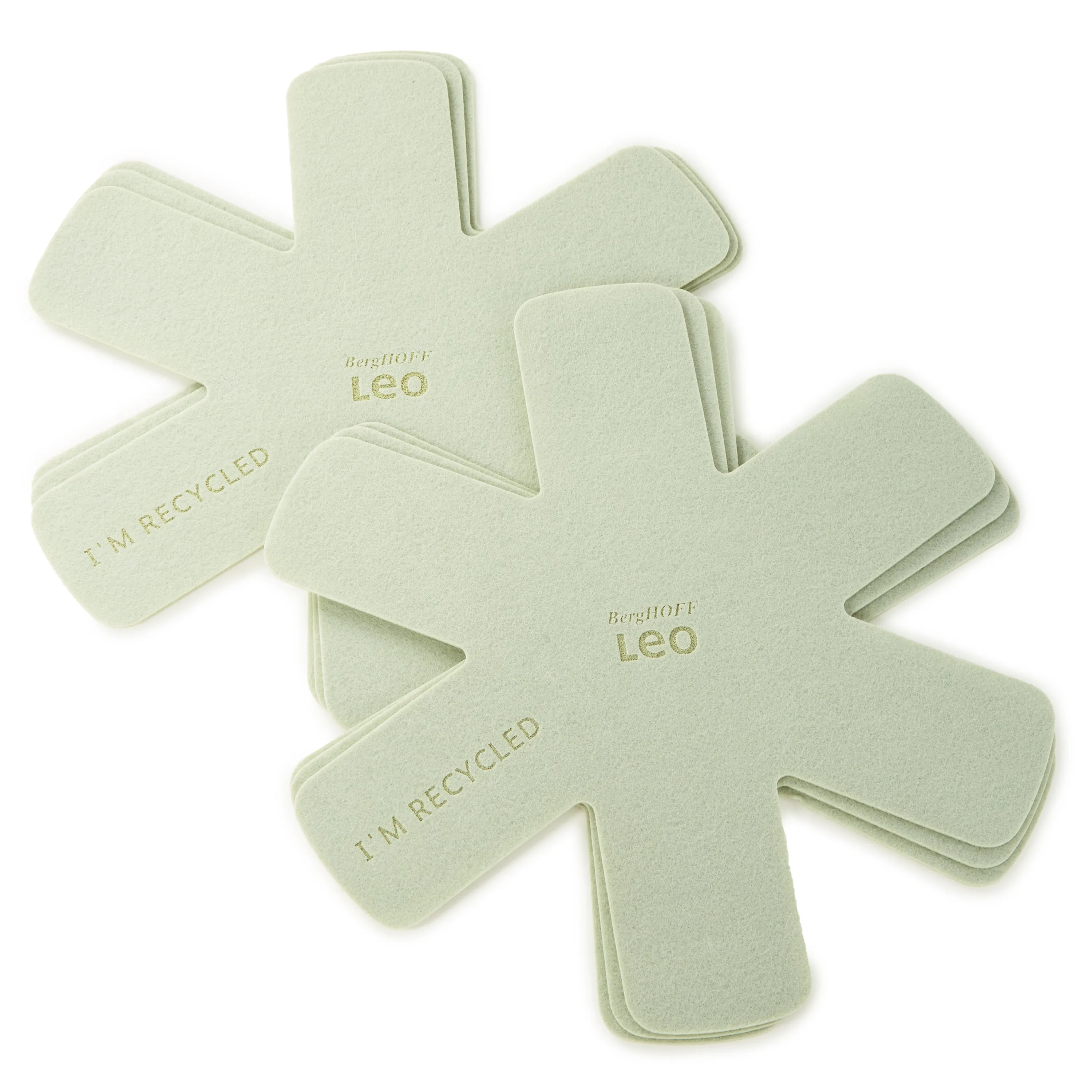 BergHOFF Balance 6Pc Felt Pan Protector Set 15", Recycled Material