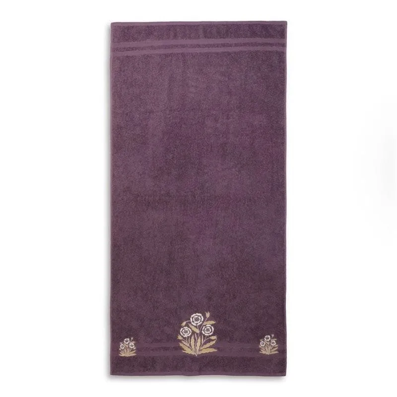 Bloomsake Towel (Purple) - Four Piece Set