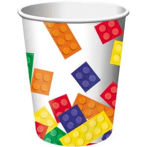 Bulk Block Party 9 oz Paper Cups (96 per Case)