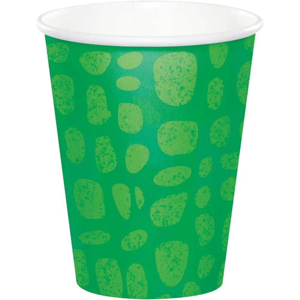 Bulk Pack of 16 Alligator Birthday Party Paper Cups