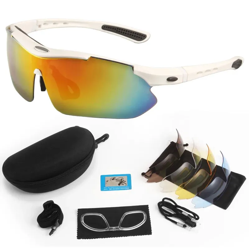 BUY 3 GET 5 Lens Polarized Tactical Goggles for Ultimate Outdoor Sports