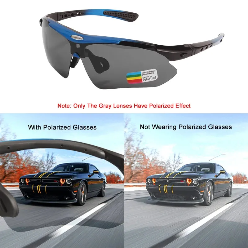 BUY 3 GET 5 Lens Polarized Tactical Goggles for Ultimate Outdoor Sports