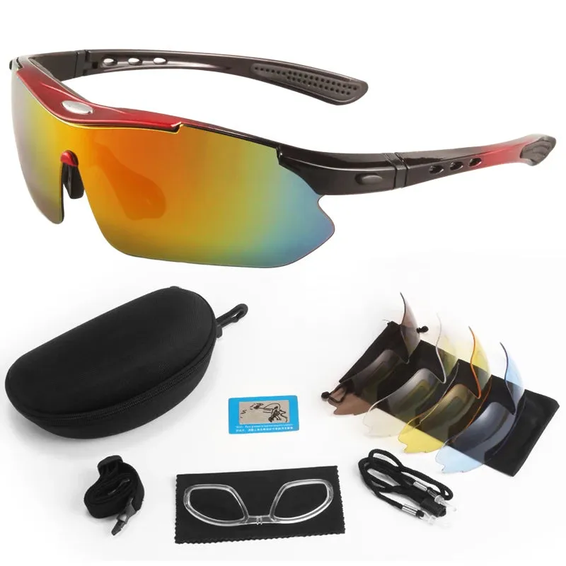 BUY 3 GET 5 Lens Polarized Tactical Goggles for Ultimate Outdoor Sports