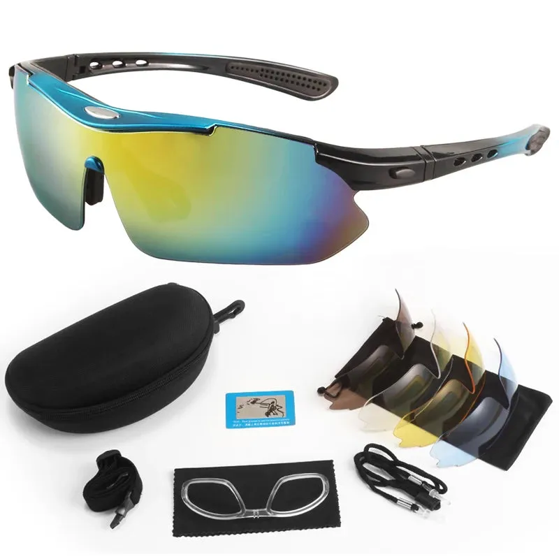 BUY 3 GET 5 Lens Polarized Tactical Goggles for Ultimate Outdoor Sports
