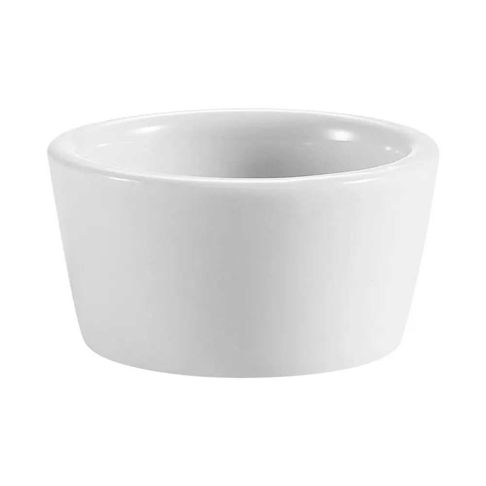 CAC China RKF-2-P Ramekin PW 2oz 2 1/4" Case of 48 Pcs