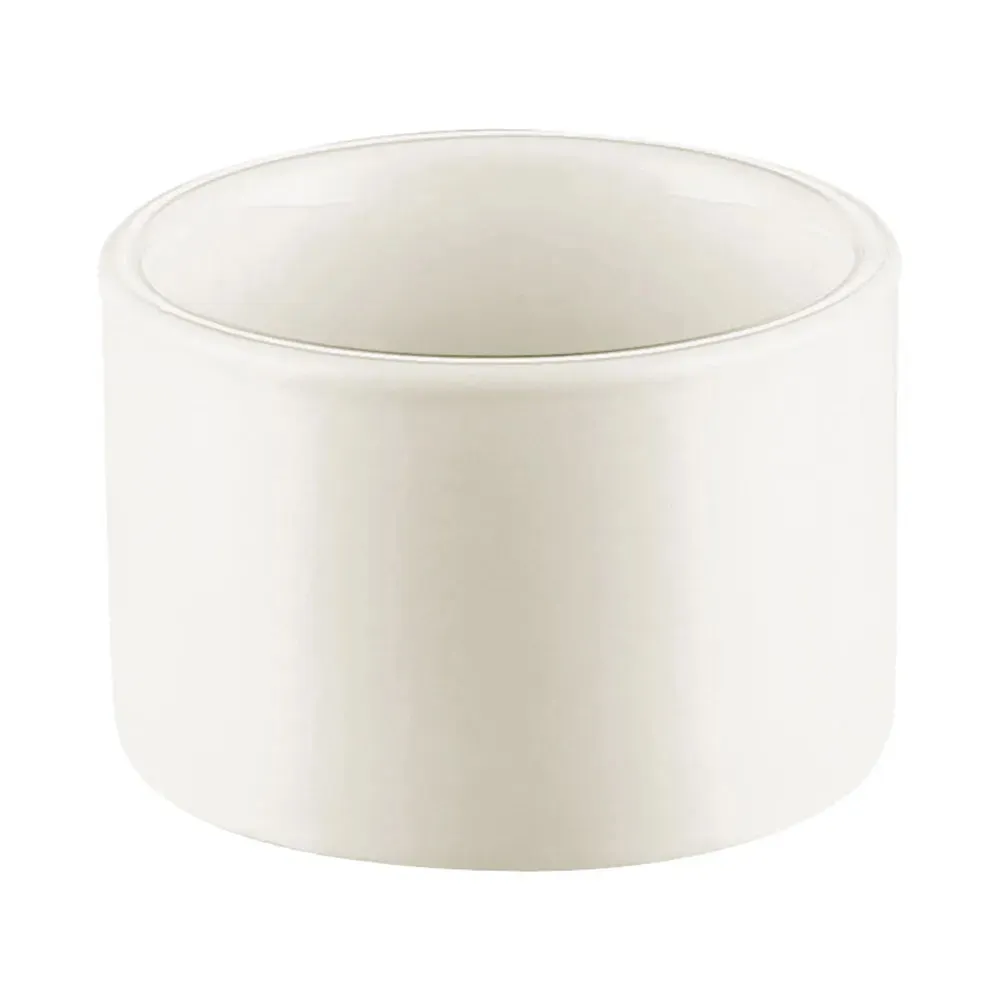CAC China RKF-C4-P Straight Ramekin PW 5oz 3" Case of 24 Pcs