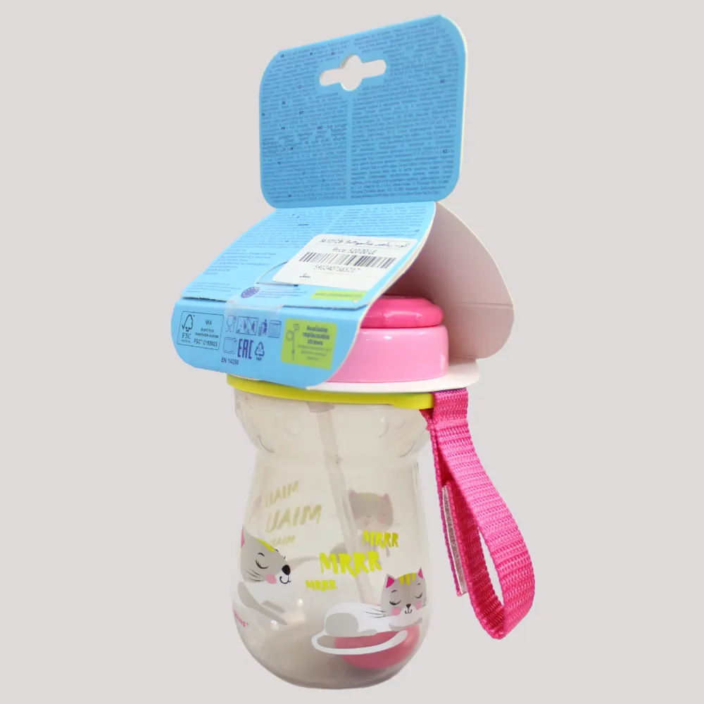 Canpol Babies Folding Straw Cup - 9  Months