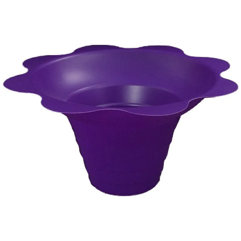 Case of 8 Flower Cups (4 ounce, mixed colors)