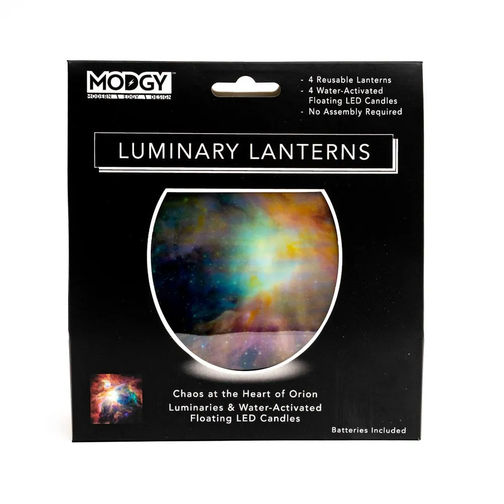 Chaos at the Heart of Orion Luminaries (NASA HUBBLE) - 4 Per Pack
