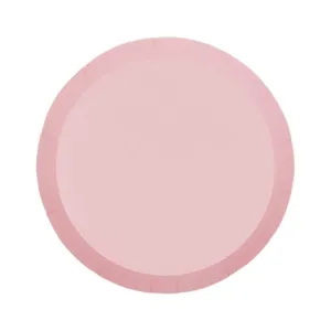 Classic Pastel Pink Small Plates - Pack of 20