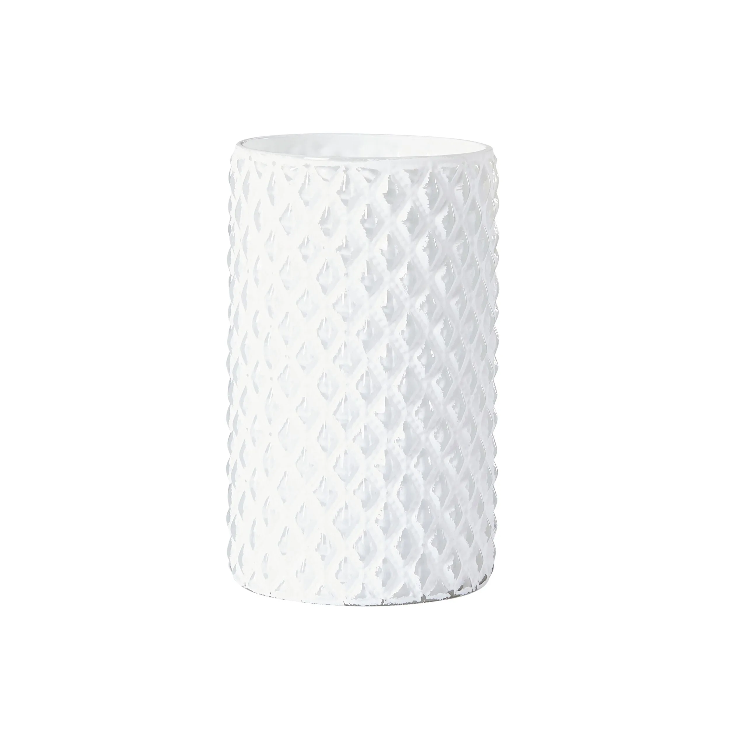 Cleo Candle Holder White 20x12.5cm