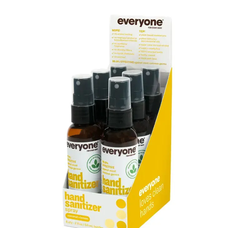 COCONUT & LEMON HAND SANITZER SPRAY 2 OZ