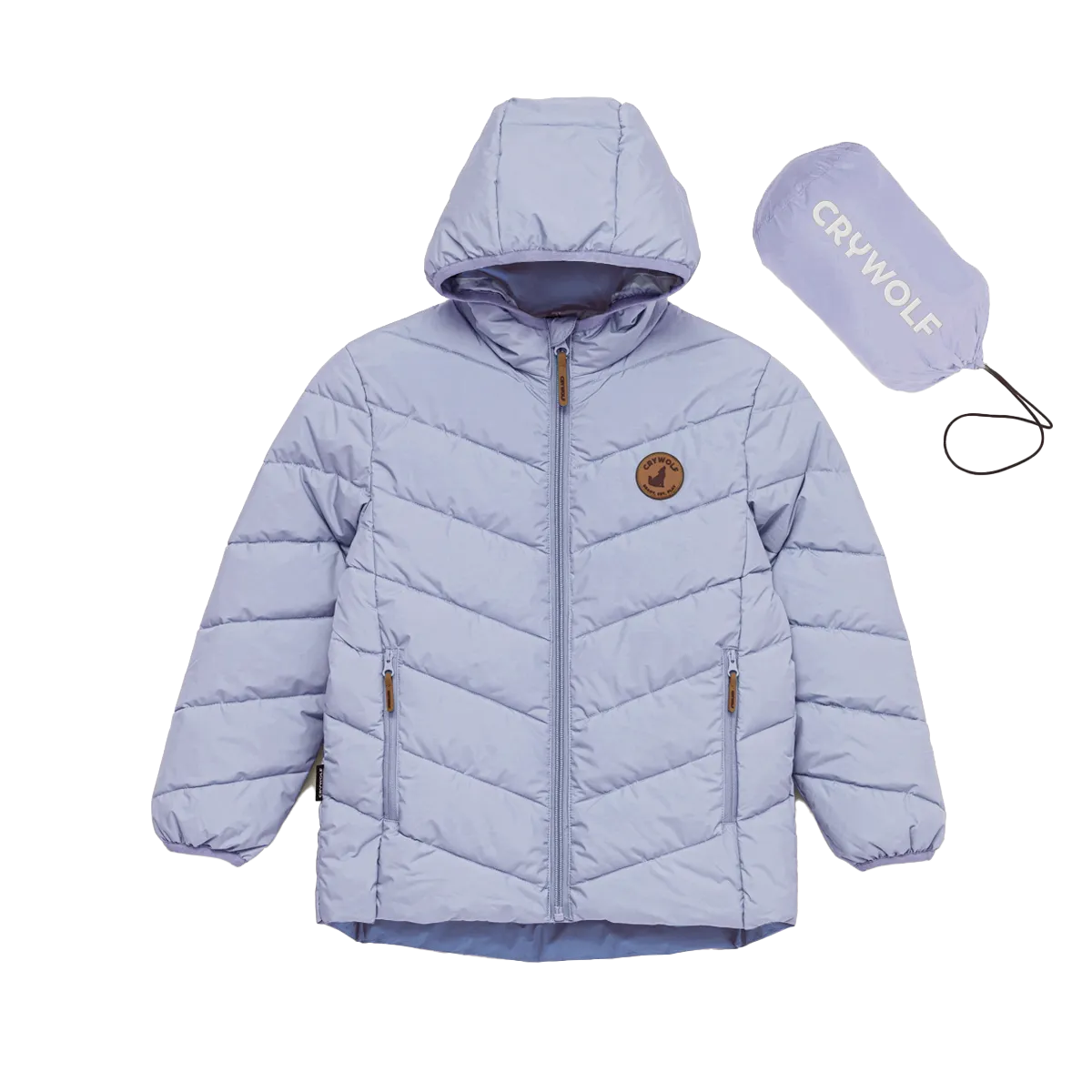 Crywolf Eco-Puffer - Periwinkle