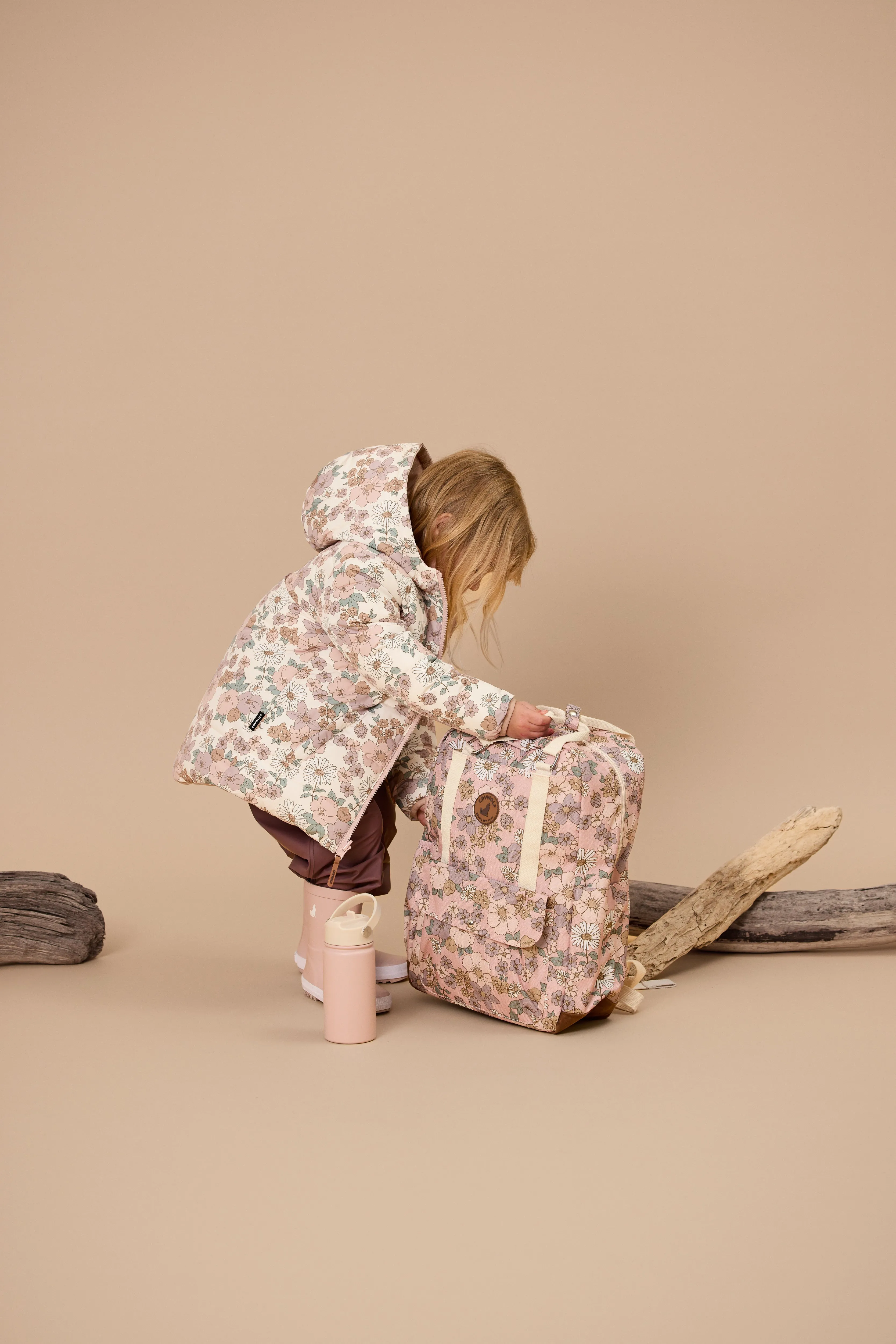 Crywolf Reversible Eco-Puffer - Daisy Floral