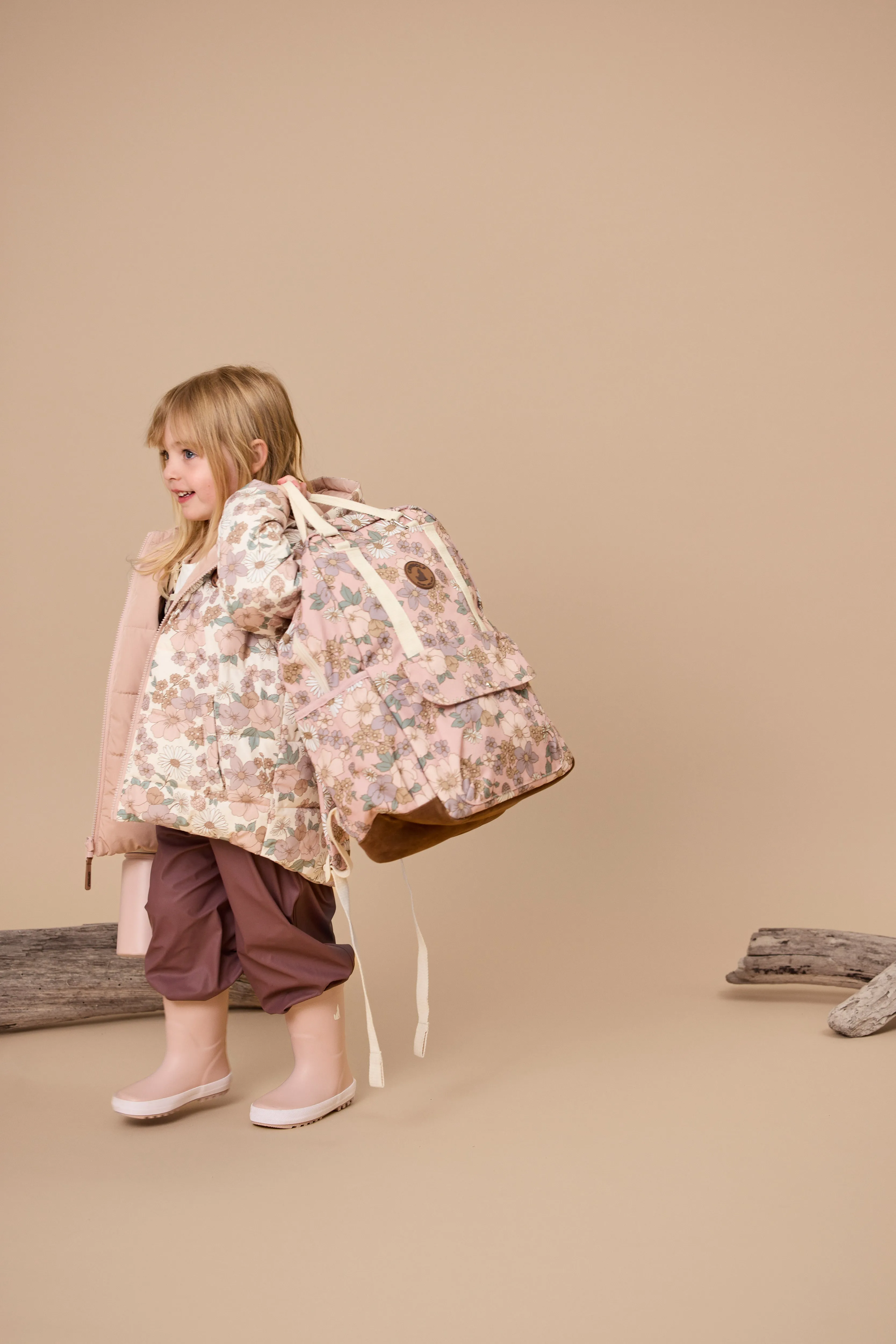 Crywolf Reversible Eco-Puffer - Daisy Floral