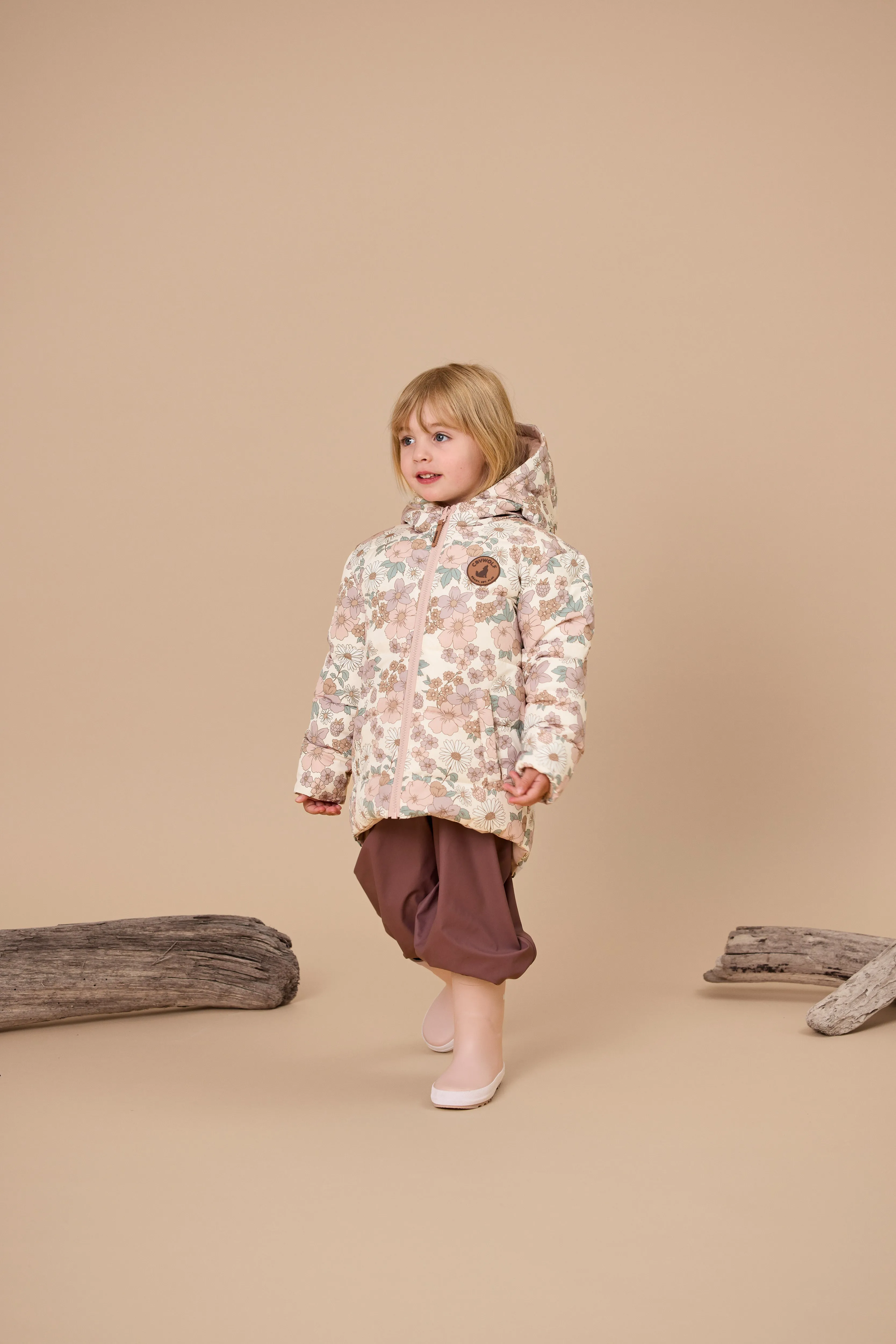 Crywolf Reversible Eco-Puffer - Daisy Floral
