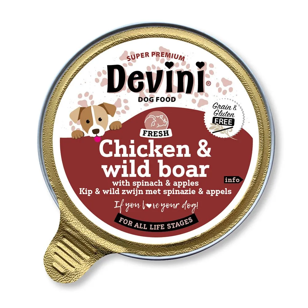 Devini Wet Dog Food Cups