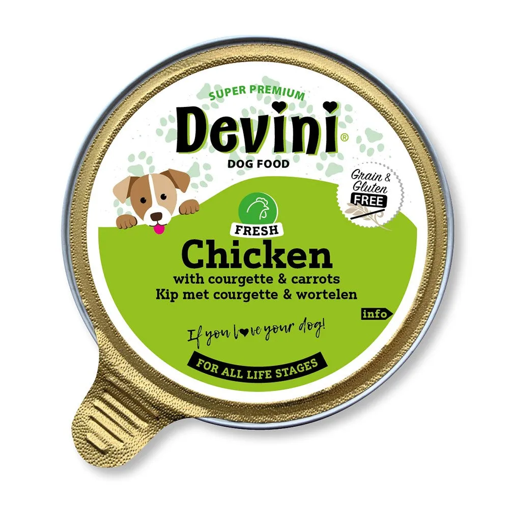 Devini Wet Dog Food Cups