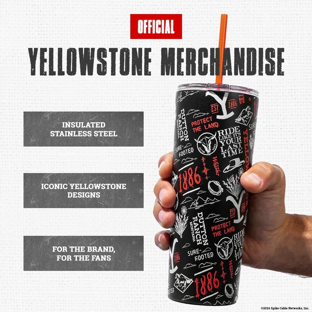 Dragon Glassware® x Yellowstone 1886 Tumbler