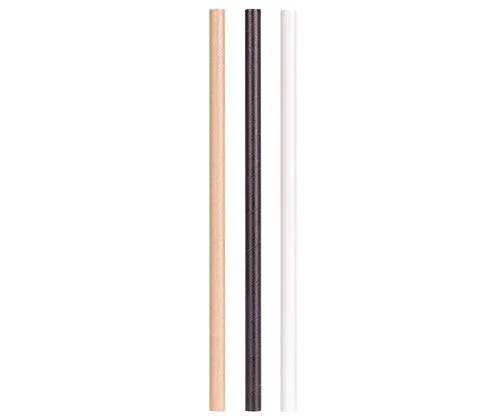ECO Paper Straws 8mm x 19.7cm Basics Pack of 250