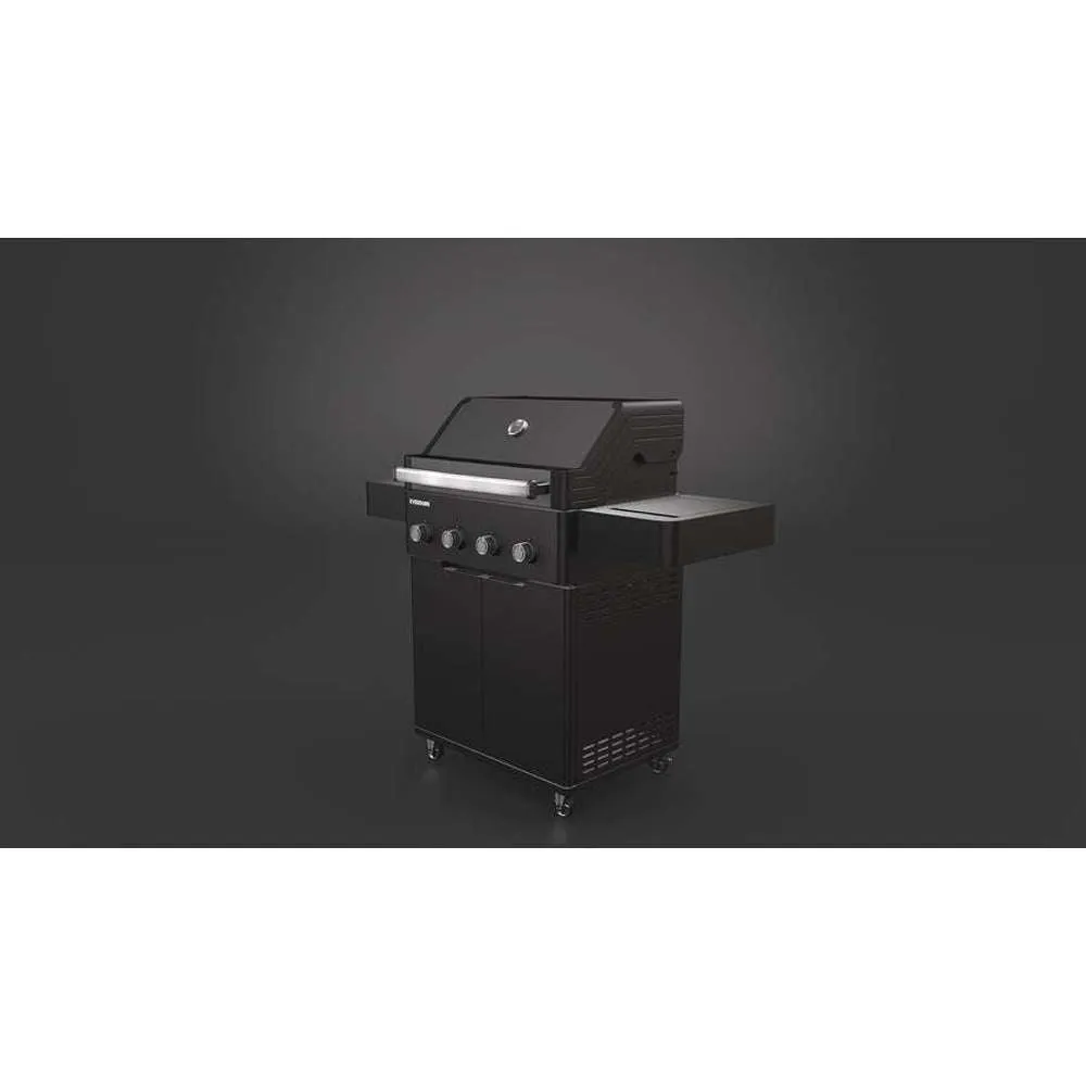 Everdure Hayman 4 Burner BBQ Grill w/ Side Burner