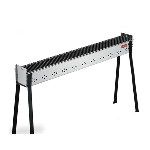 Extra Large Ultimate Arrosticini / Speducci Kit - Make Homemade Arrosticini Lamb Skewers Including the 45" Grill, Knife, Cubo Maker and 100 Skewers