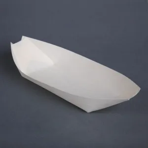 Fiesta Green Biodegradable Wooden Sushi Boats Large 250mm (Pack of 100) - DK386
