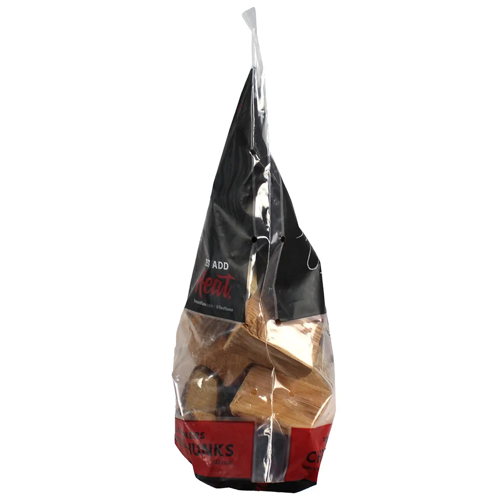 Fire & Flavor Premium Smoking Cherry Wood Chunks 4lbs 892805005775