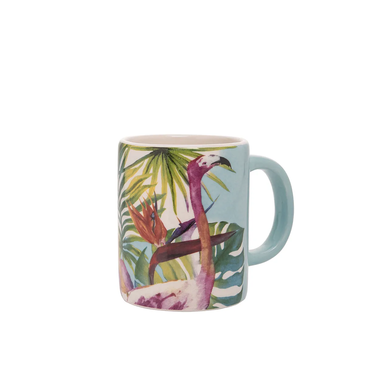Flamingo Coffee Cups, Set of 2