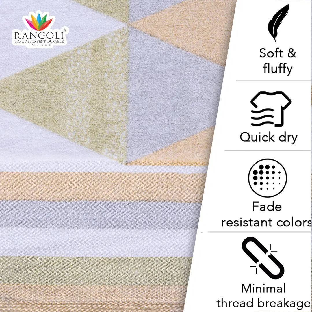 Frolina 500 GSM Cotton Hand Towel Set of 2 | Ultra Soft and Plush Towels