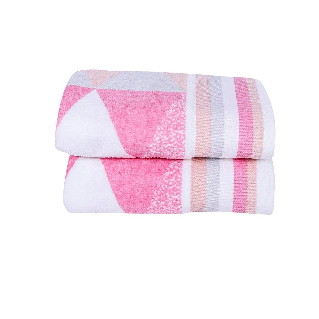 Frolina 500 GSM Cotton Hand Towel Set of 2 | Ultra Soft and Plush Towels